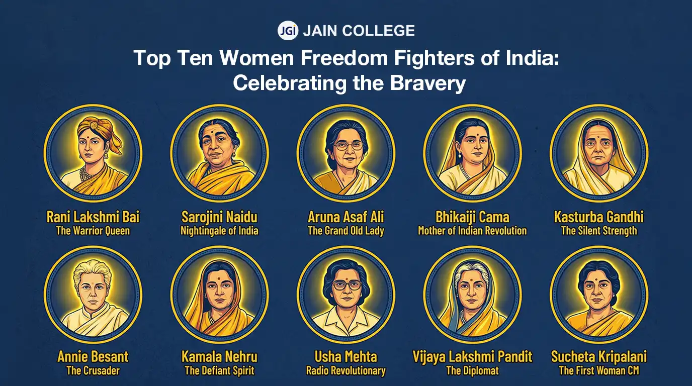 Women Freedom Fighters of India: Celebrating the Bravery