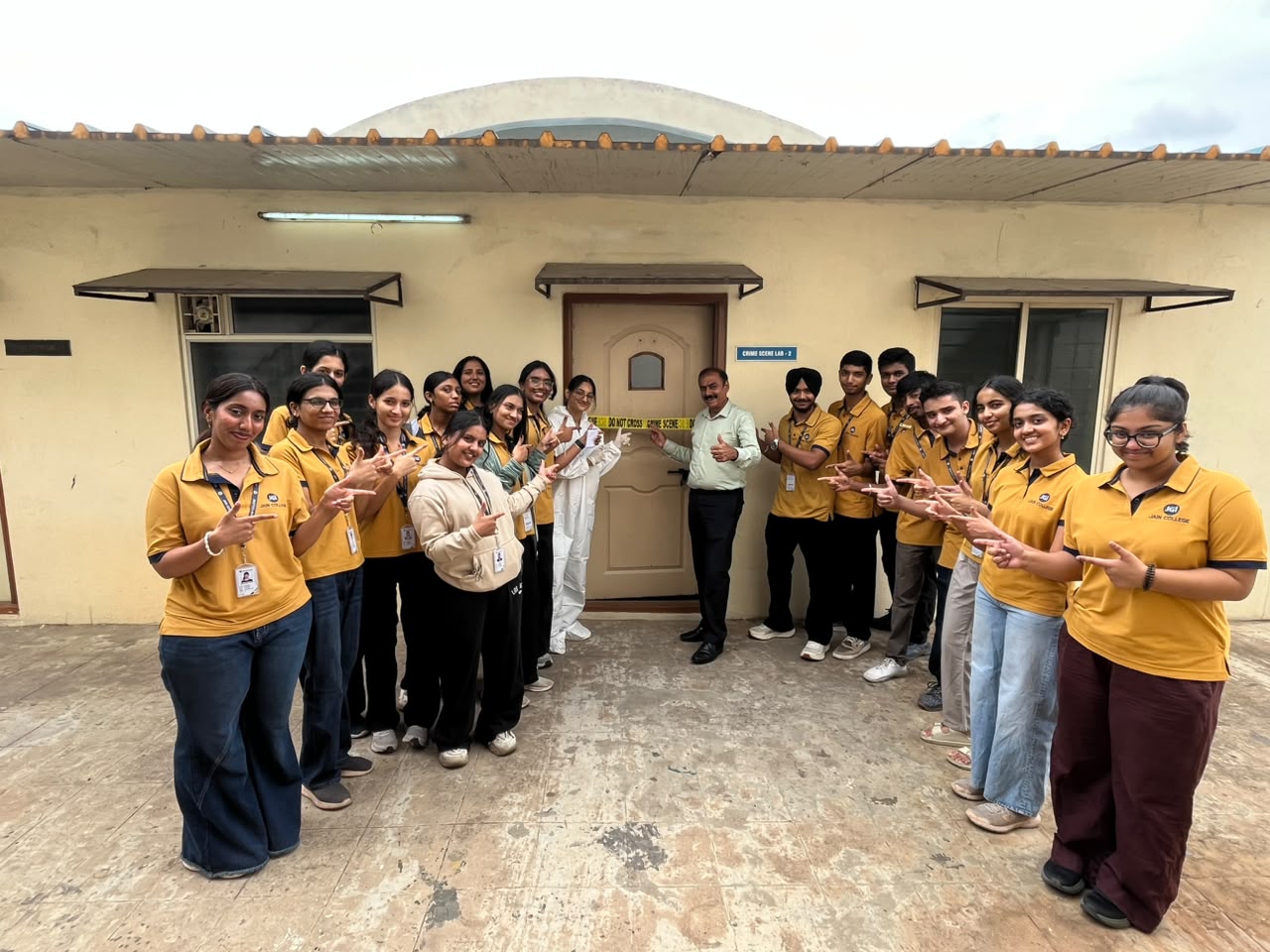 Exploring Forensic Science and Psychology: Educational Visit to JAIN (Deemed-to-be University)