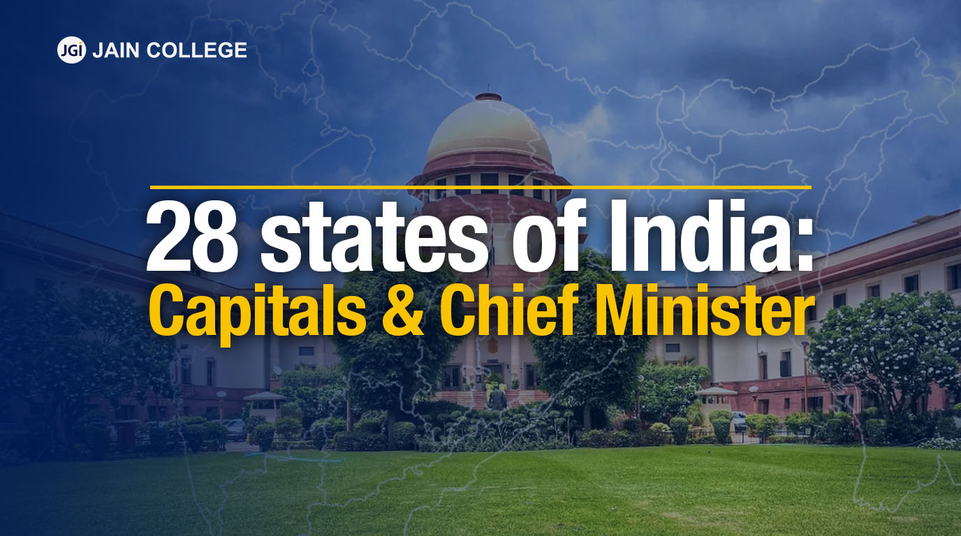 28 State Capital and Chief Minister