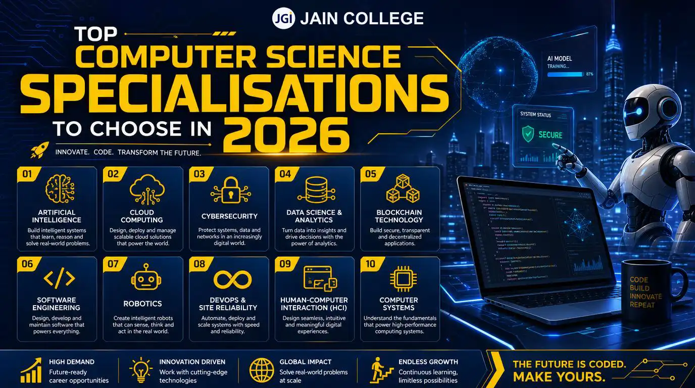 Top Computer Science Specialisations to Choose in 2026