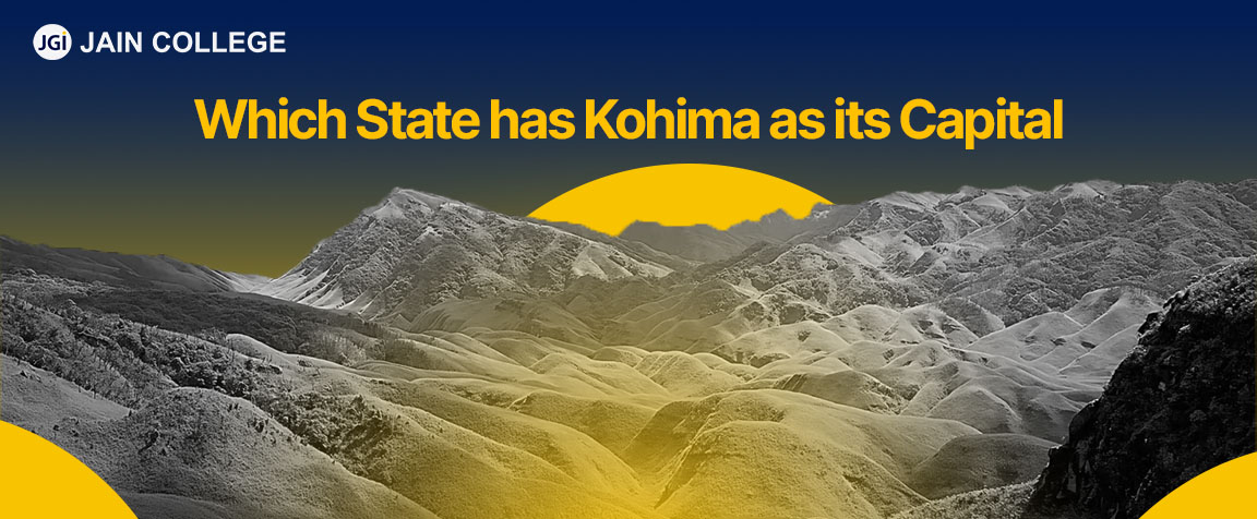 Which state has Kohima as its capital