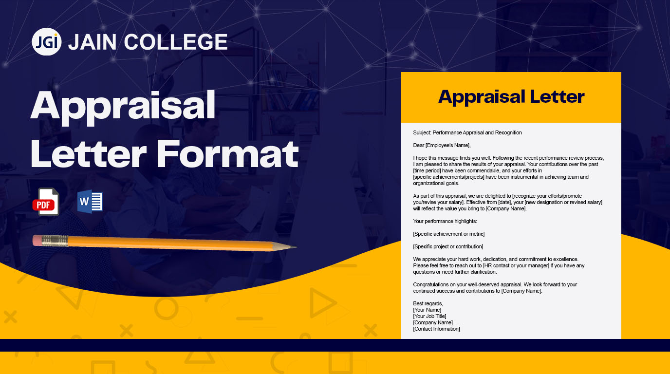 Appraisal Letter Format