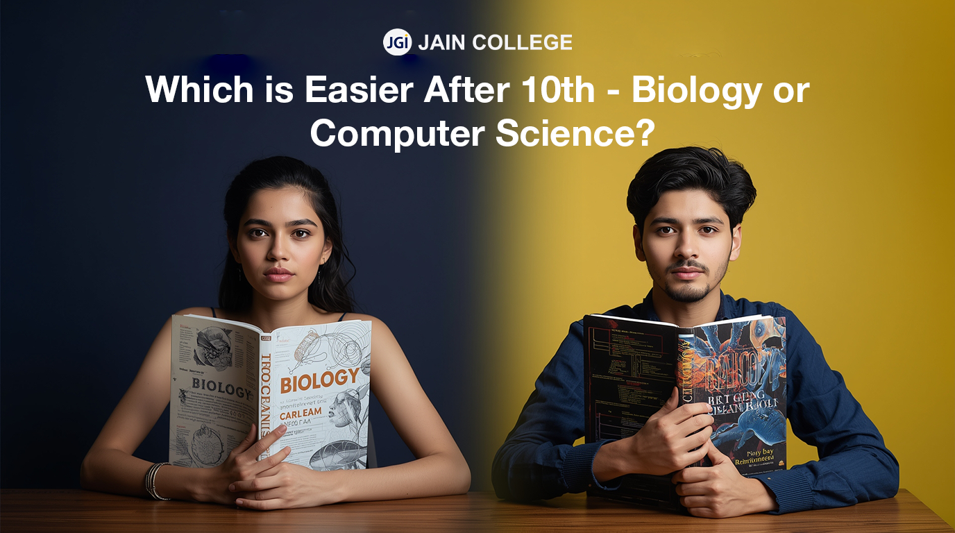 Which is Easier after Class 10: Biology or Computer Science?