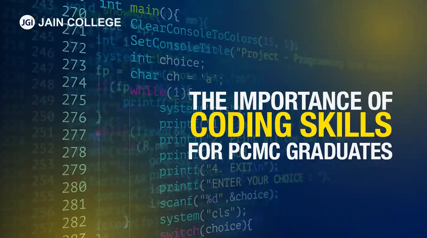The Importance of Coding Skills for PCMC Graduates
