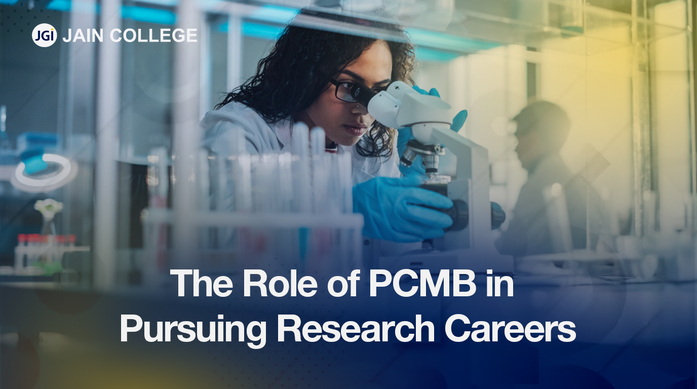 The Role of PCMB in Pursuing Research Careers