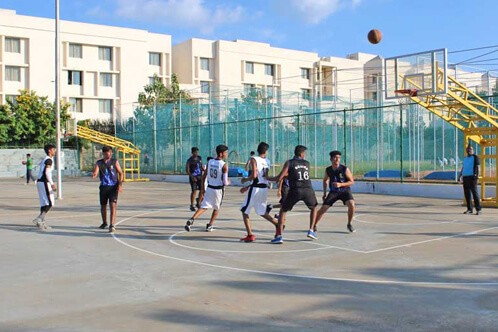 Basketball and Volleyball
