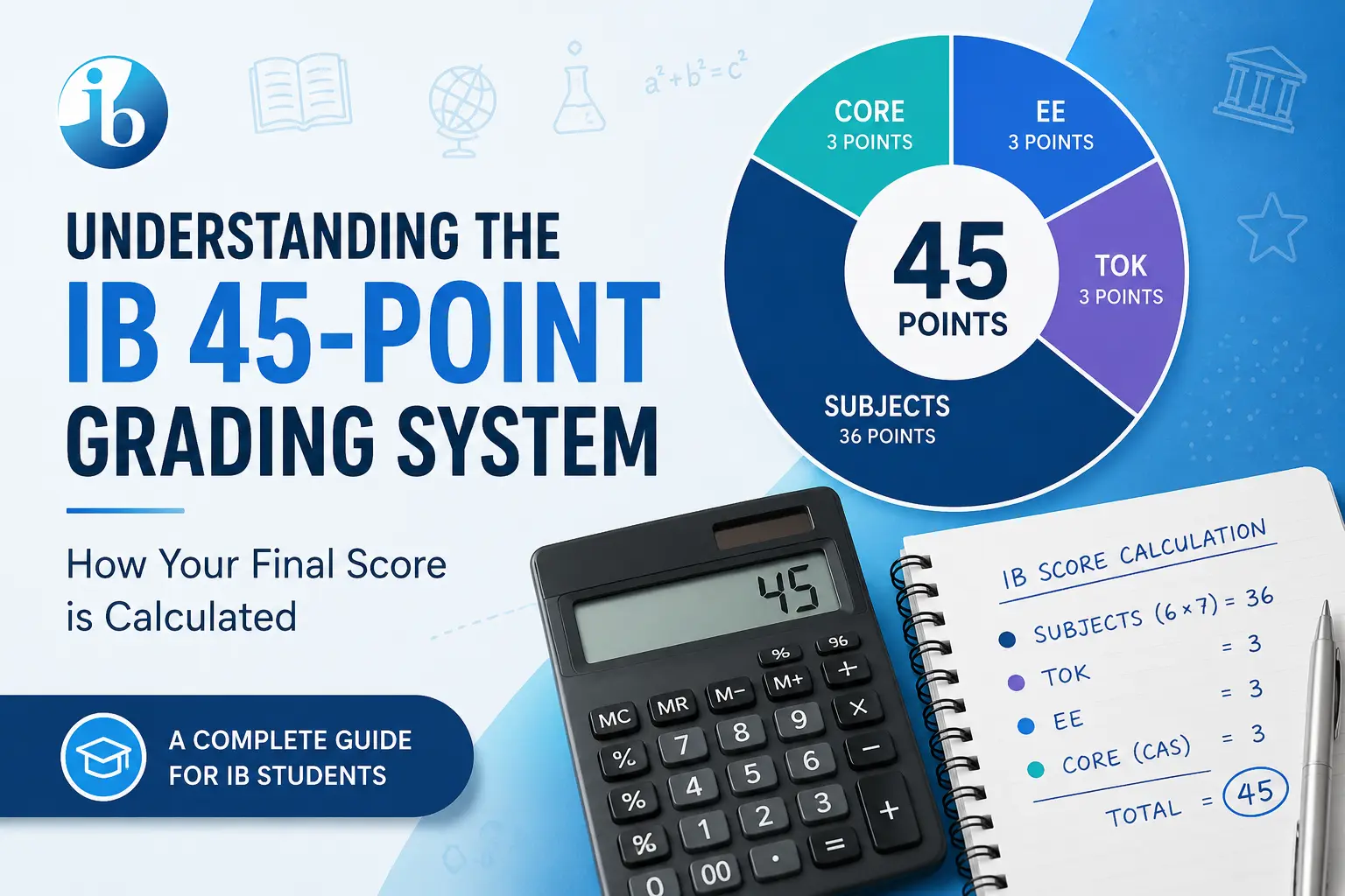 International Baccalaureate (IB) Grading System Explained: How the 45-Point Score is Calculated
