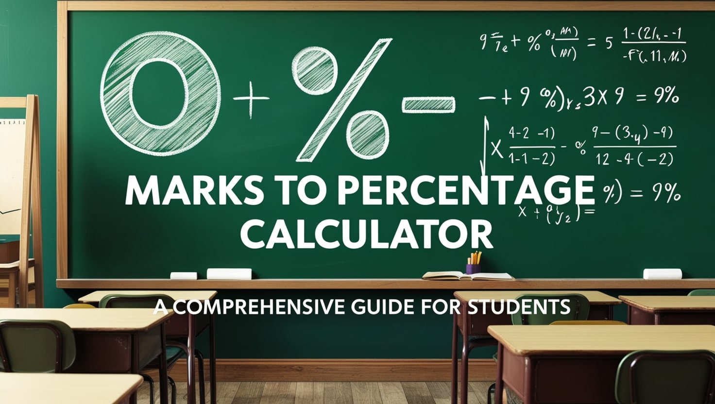 Marks to Percentage calculator 2024