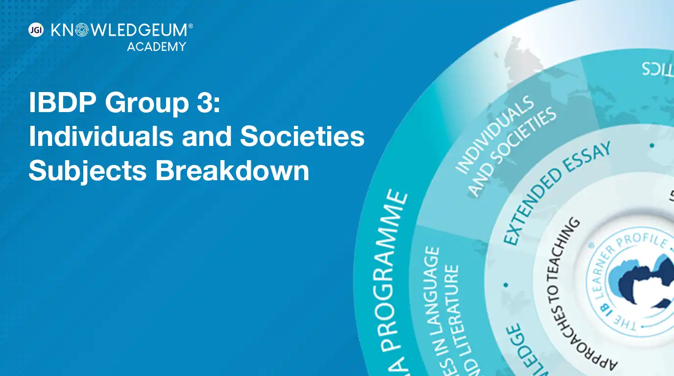 IBDP Group 3: Individuals and Societies – Options and Benefits