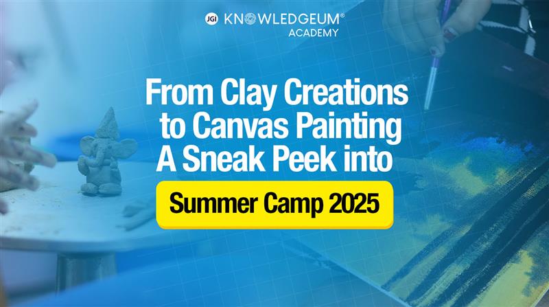 From Clay Creations to Canvas Painting – A Sneak Peek into Summer Camp 2025