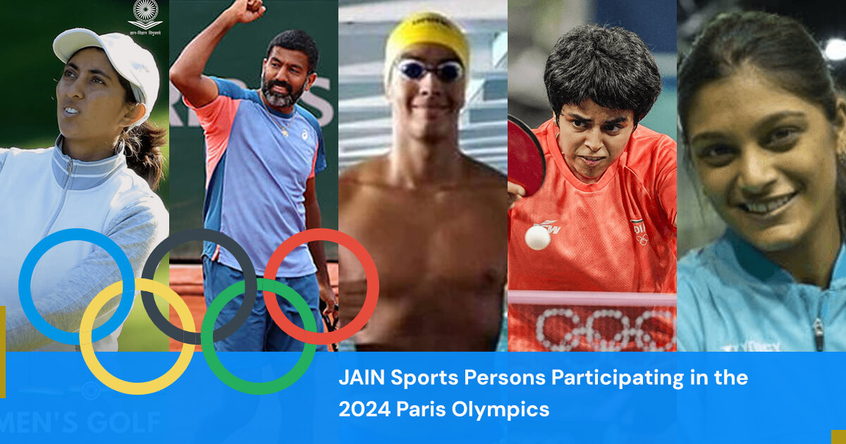 JAIN Athletes at the 2024 Olympics: Representing India with Values and Excellence