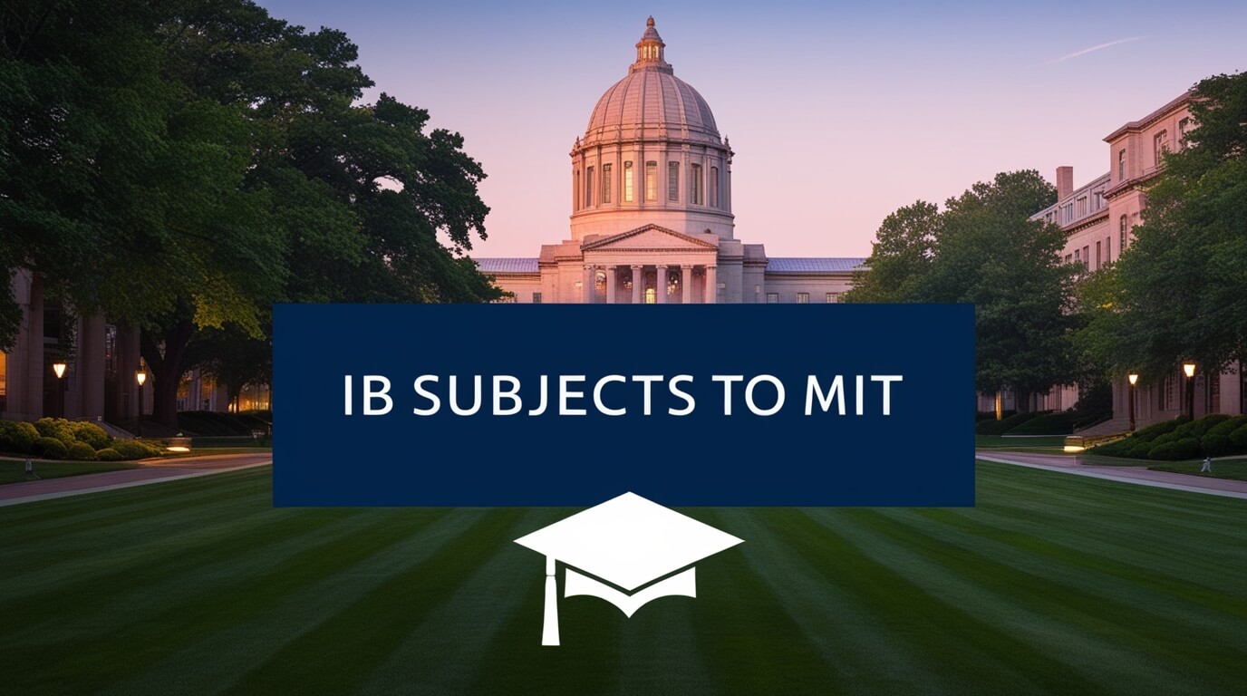What IB subjects should I take to improve my chances of being accepted into MIT?